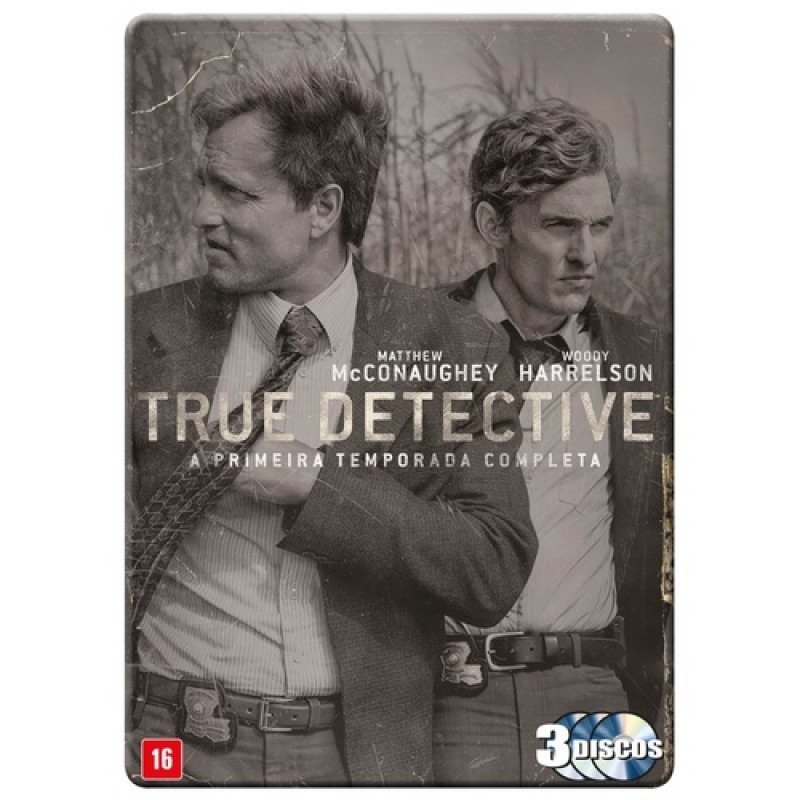 Box True Detective A Primeira Temporada Completa (3 DVD's)